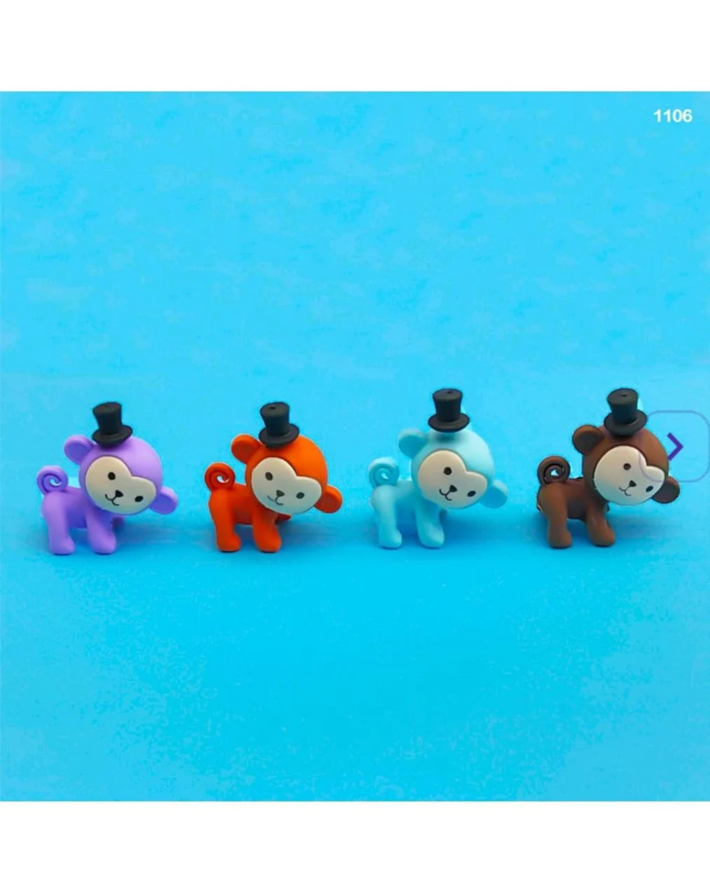Monkey Eraser 48Pcs        Code  1106