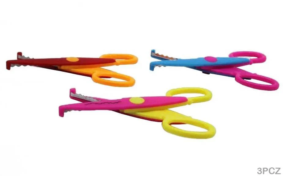 Decorative Zig Zag Scissors Set for Crafting (3 Pack) - Image 2