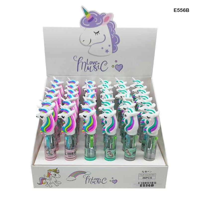 4in1 Color Unicorn pen (Contains 1 pen) - Image 6