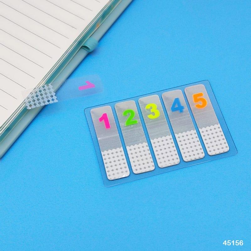 Sticky Notes 12X45Mm 5 Tp 1 To 5 (Contain 1 Unit )45156 - Image 2