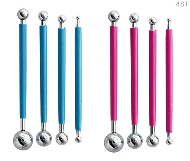 Sospeso Trasparente Modeling Tools - Double Ended, 4 Piece Set - Image 3