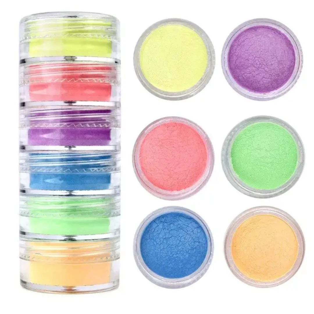 6-in-1 Premium Mica Powder Set l High Pigment Pearl Powder for Resin, Soap & Crafts - Image 5