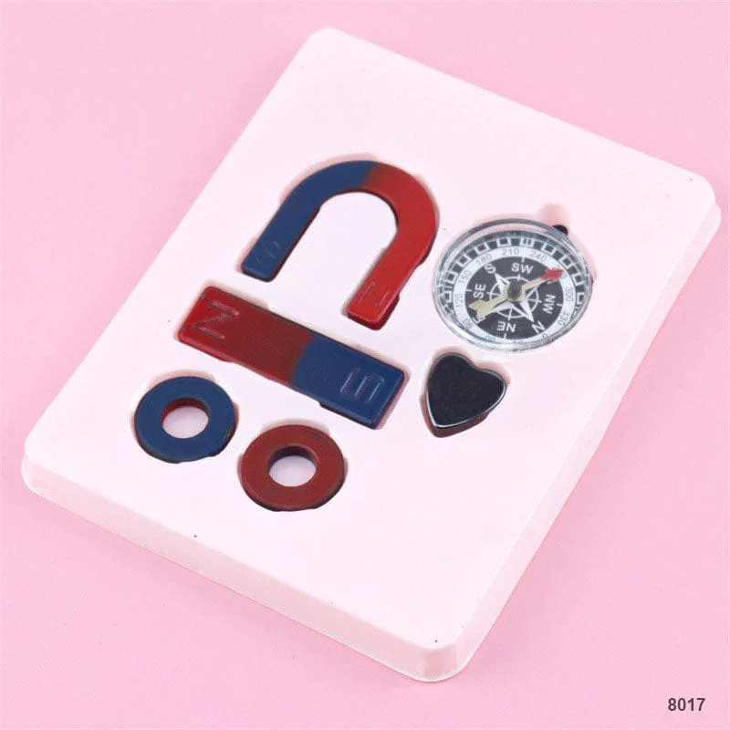 Magnet Game With Compass 6Pcs - Image 2