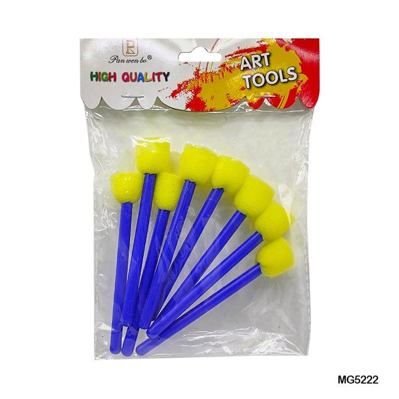 Blue Sponge Applicator Sticks (8pcs) pack of 1 - Image 3