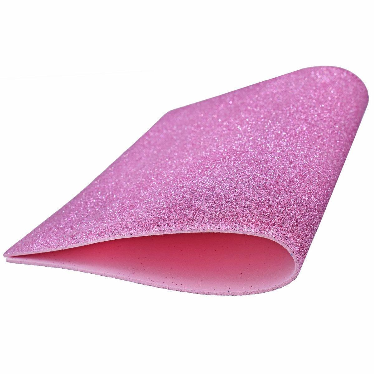 A4 Glitter Foam Sheet Without  Stick B Pink 00196BPK - Image 3