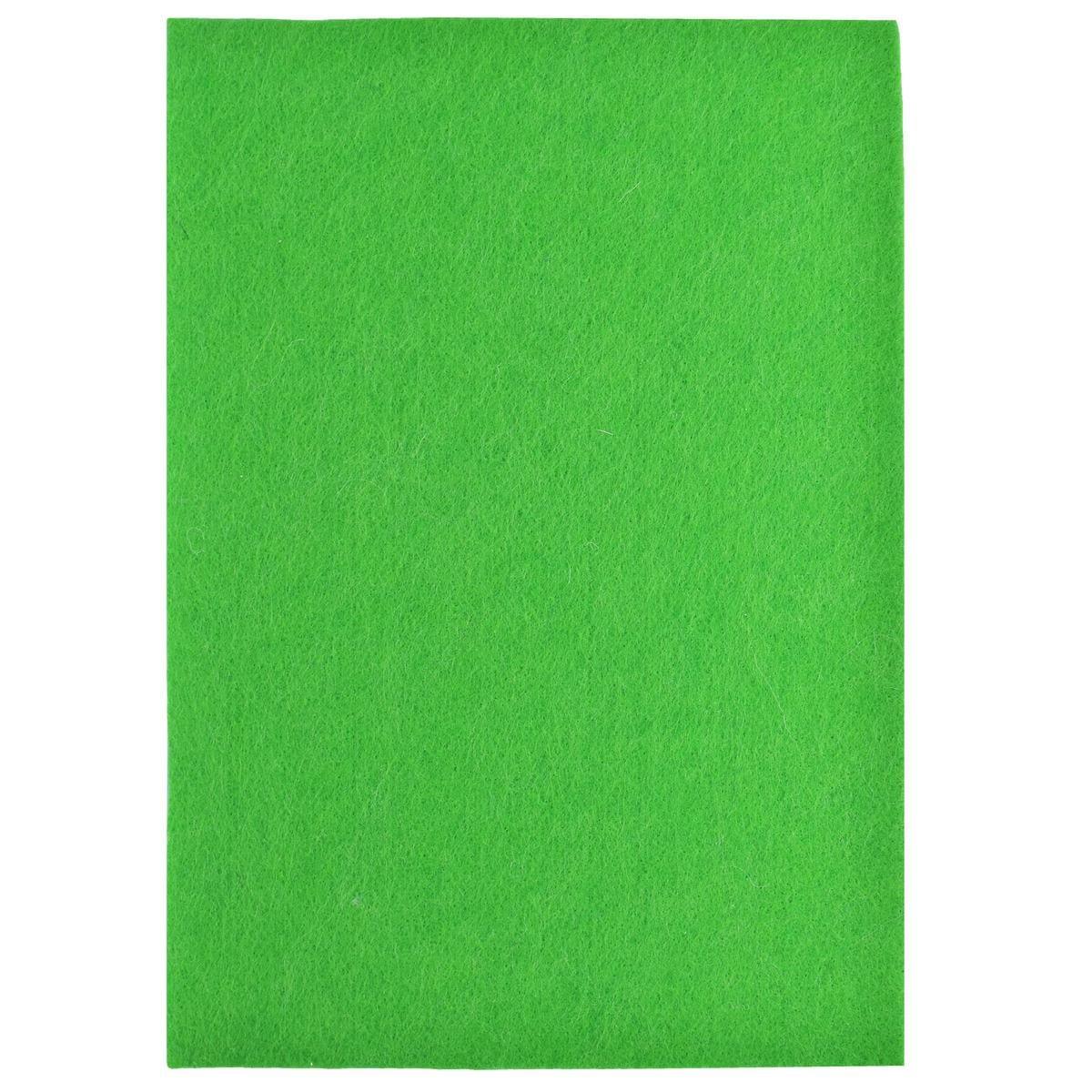 A4 Nonwoven Felt Sheet 3 MM 1 Pcs Green - Image 2