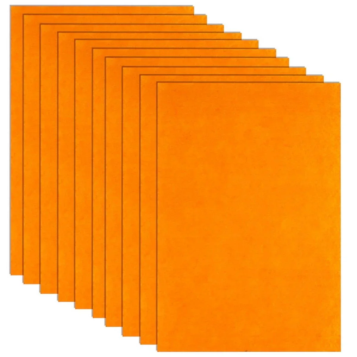 A4 Nonwoven Felt Sheet Light Orange 73 ANFSLO73 - Image 2