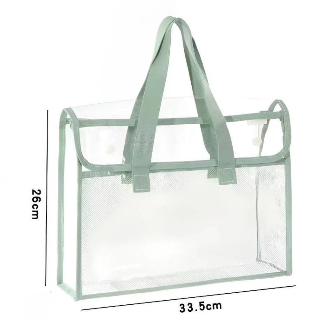 A4 Transparent Document Folder Bag (Pack of 1 bag) - Image 4