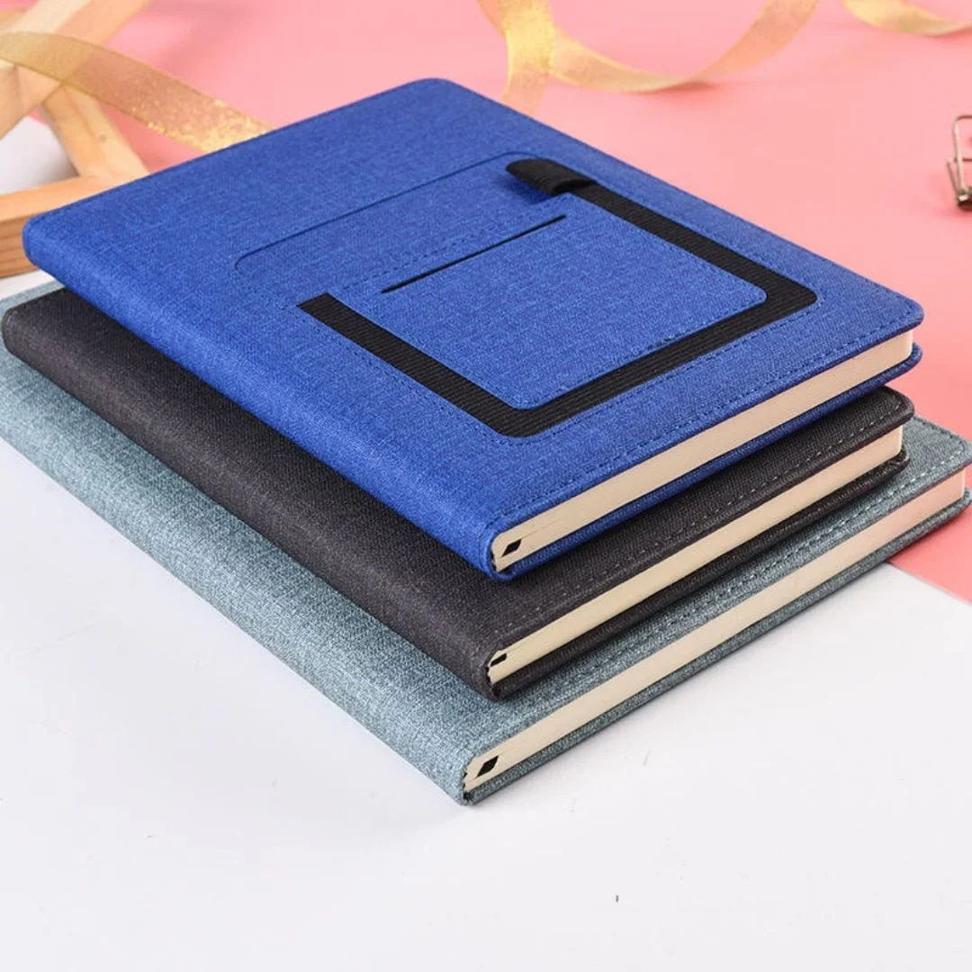 Blue A5 Business Diary With Mobile Pocket l Ruled l Pack of 1 - Image 7