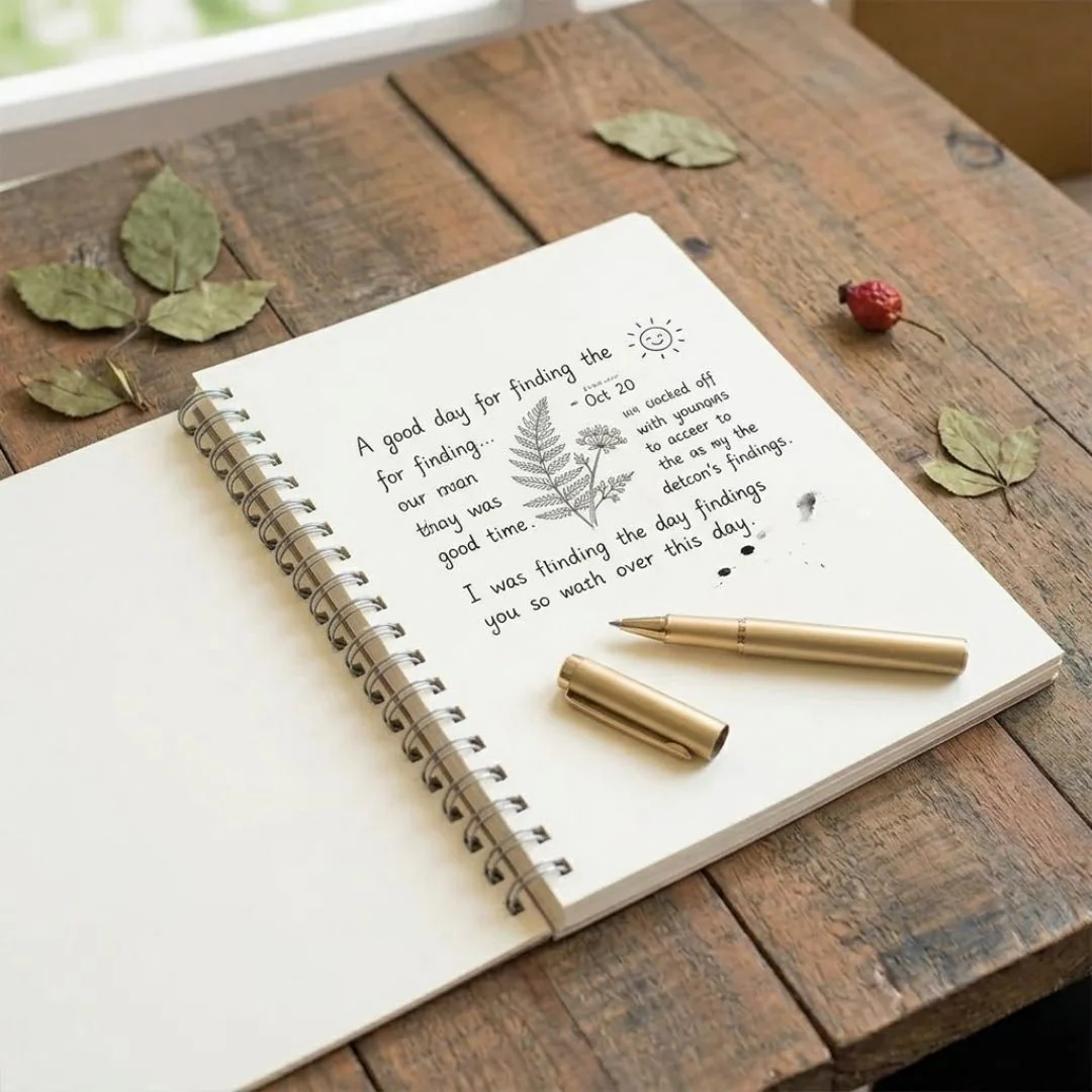 Premium A5 Spiral Notebook (Plain) – Blank Pages for Creative Use | Pack of 1