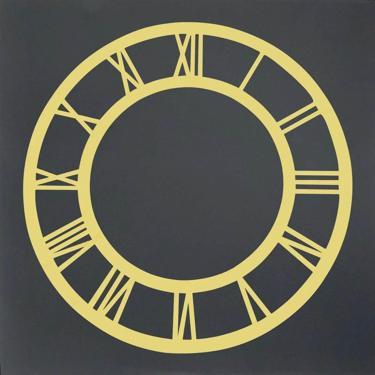 Acrylic clock frame Roman Nos Gold 12 inch - Image 4