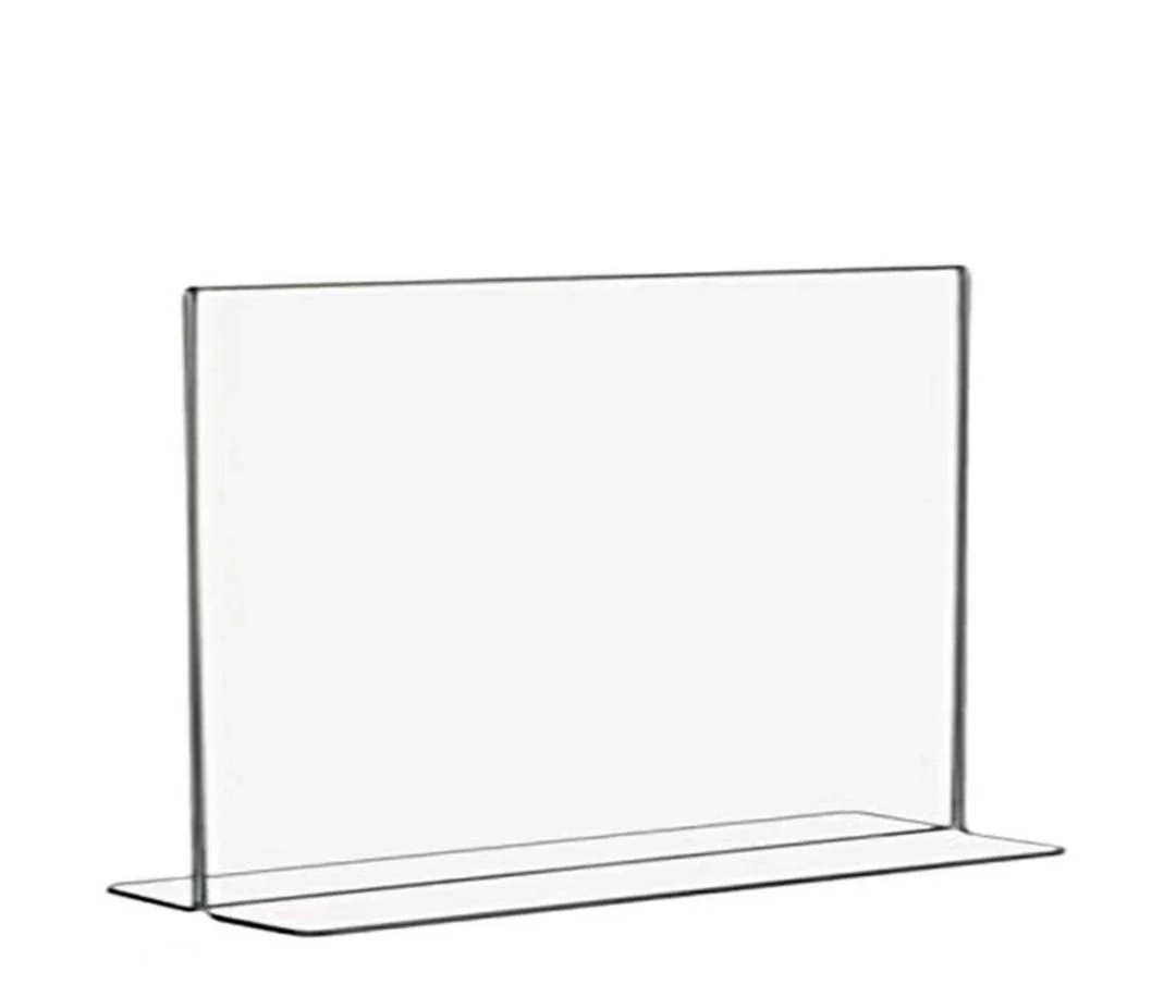 A4 Horizontal Acrylic Display Stand – 3mm Thick – APSTA4H - Image 2