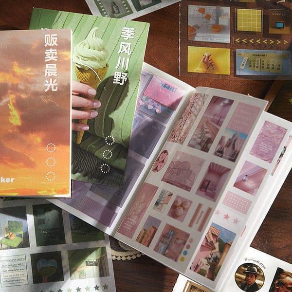 Aesthetic Decoration   sticker book for journaling and scrapbooking - pack of 20 sheets - Image 3