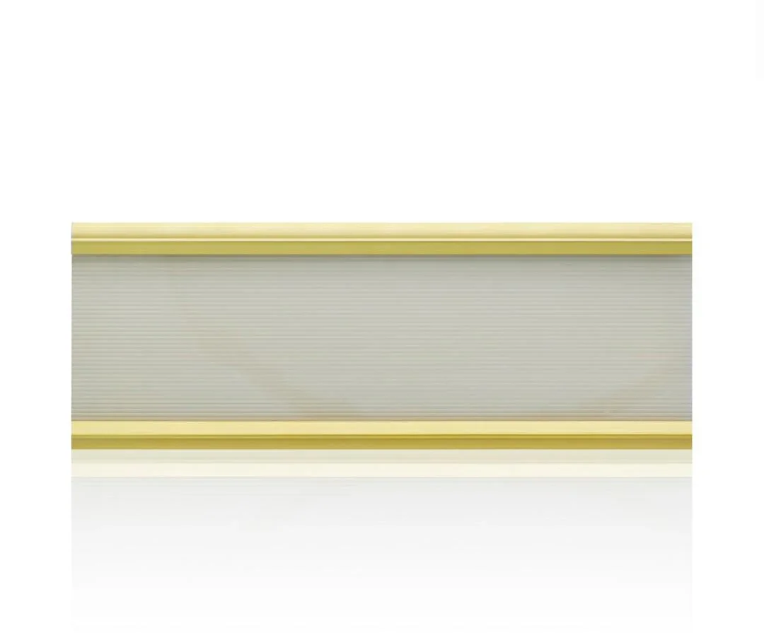 Aluminium Name Plate – Gold | 6×18 cm | W-034GD - Image 3