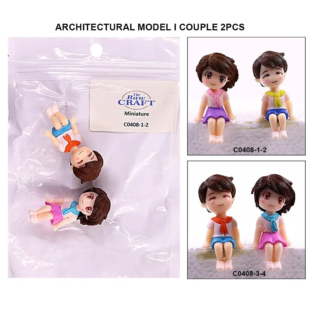 architectural model 1 couple 2pcs