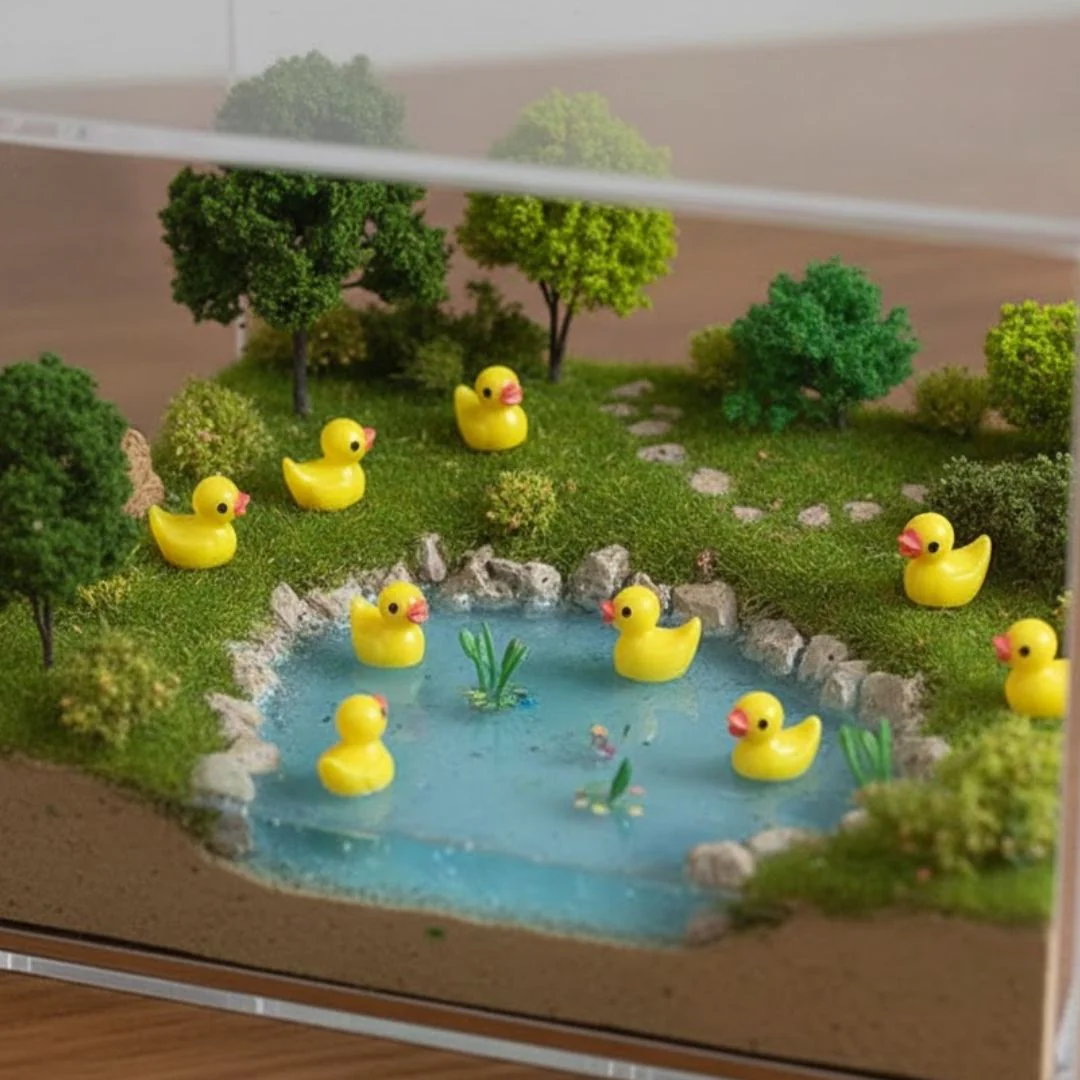 Architectural model Duck Small (10 pcs) Pack Of 1 - Image 3