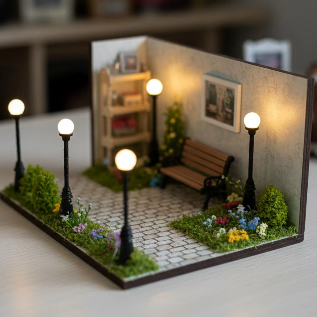 Miniatures Lamp (5Pcs) Pack of 1 - Image 2