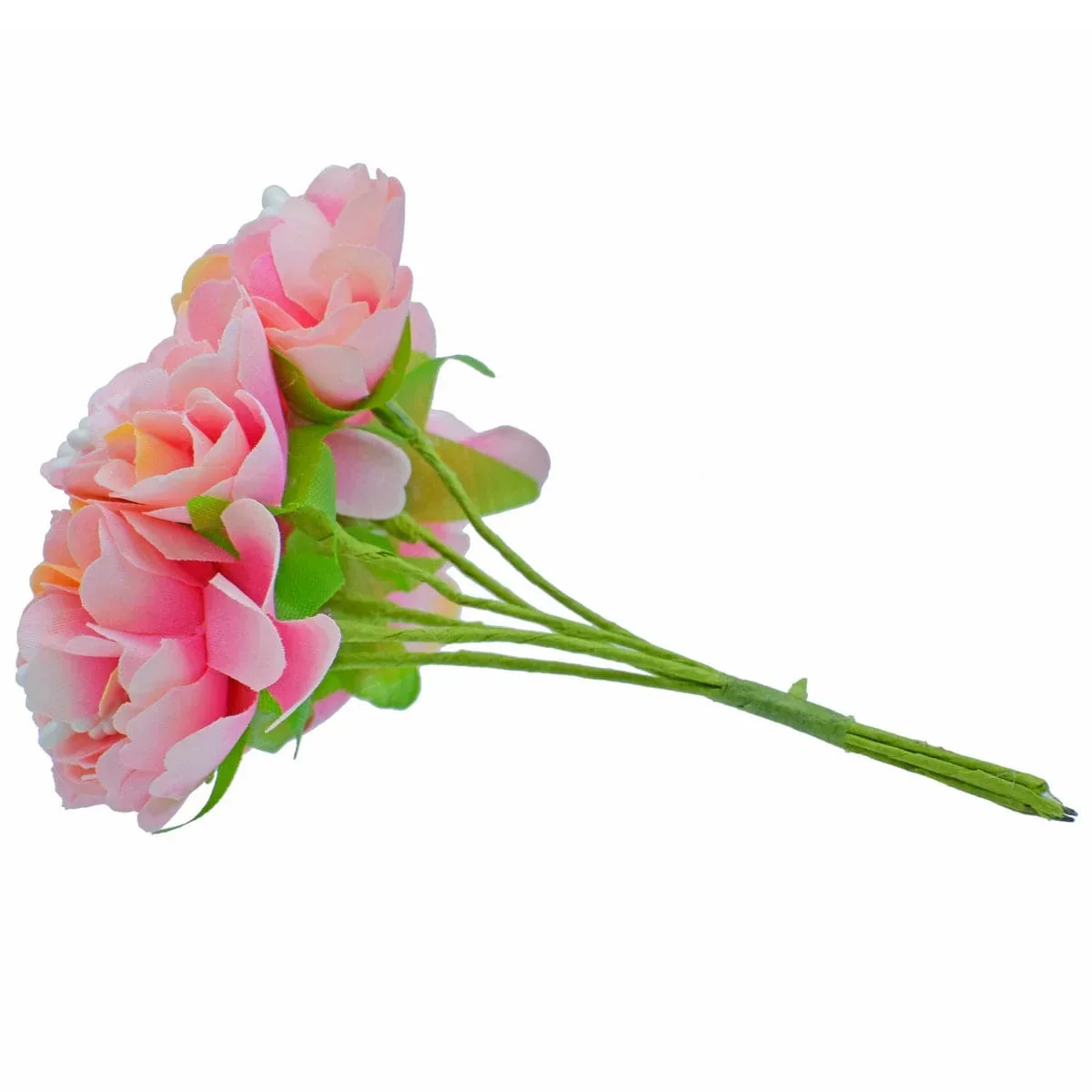 Art Cloth Flower (024#) 60Pcs - Image 3