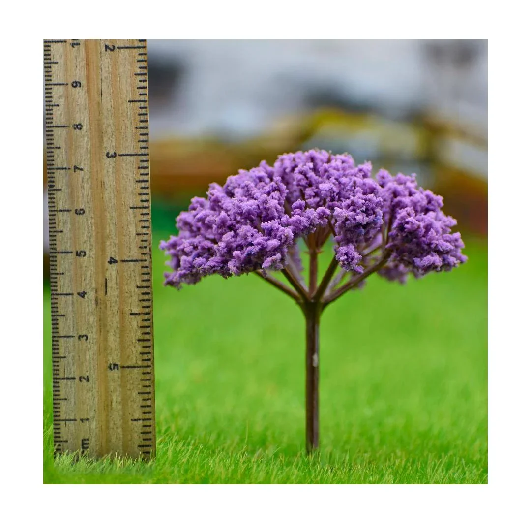 Artificial Miniature Cherry Blossom Purple Tree – 1pc | TL-75PE - Image 2
