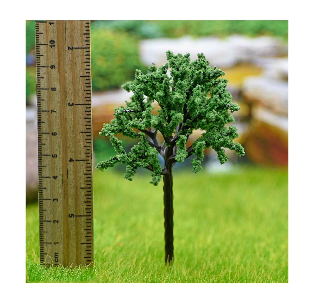 Artificial Miniature Dark Green Tree 1pc - 018-100DG - Image 2