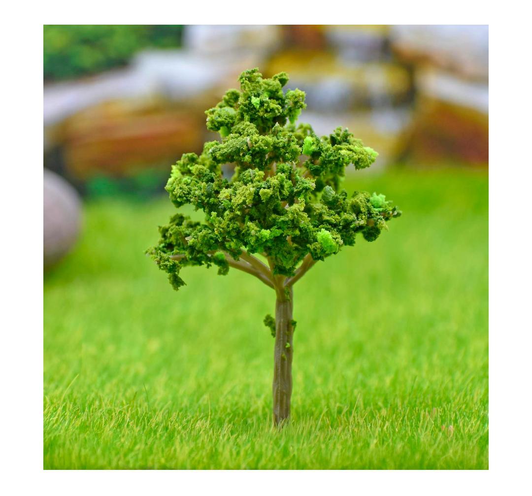 Artificial Miniature Dark Green Tree – 1pc | 018-80TTG