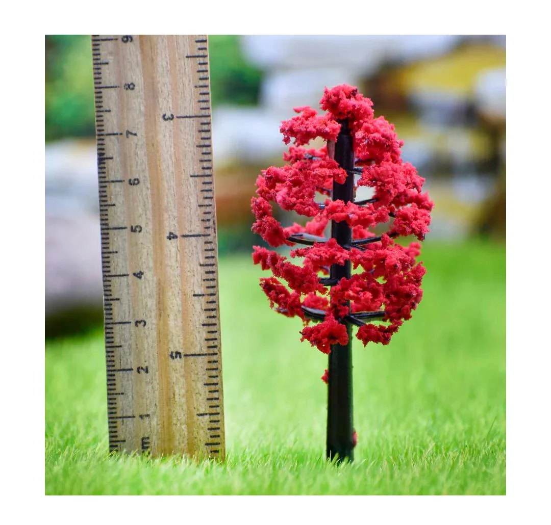 Artificial Miniature Red Tree – 1pc | 002-80RD - Image 2