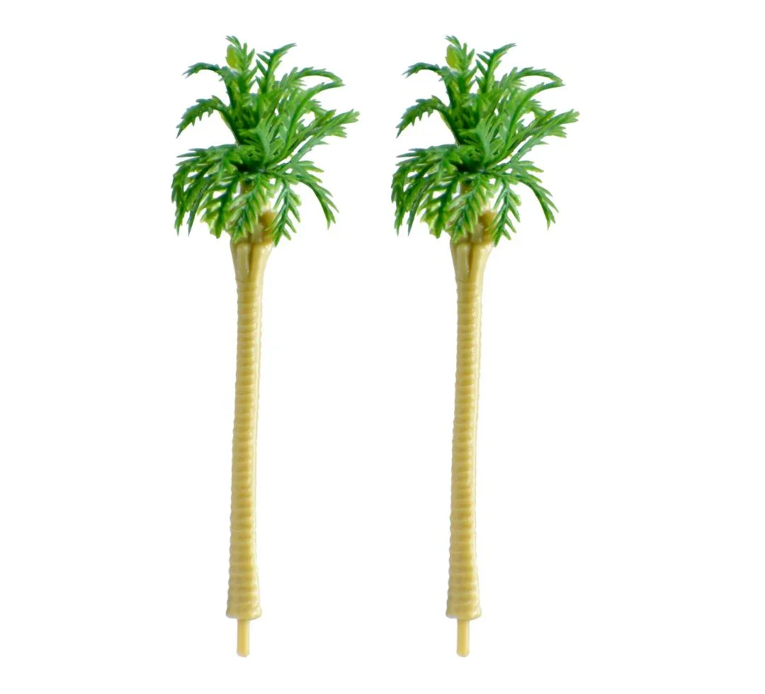 Artificial Miniature Tree Set of 2Pcs Green – AD-100GN - Image 4