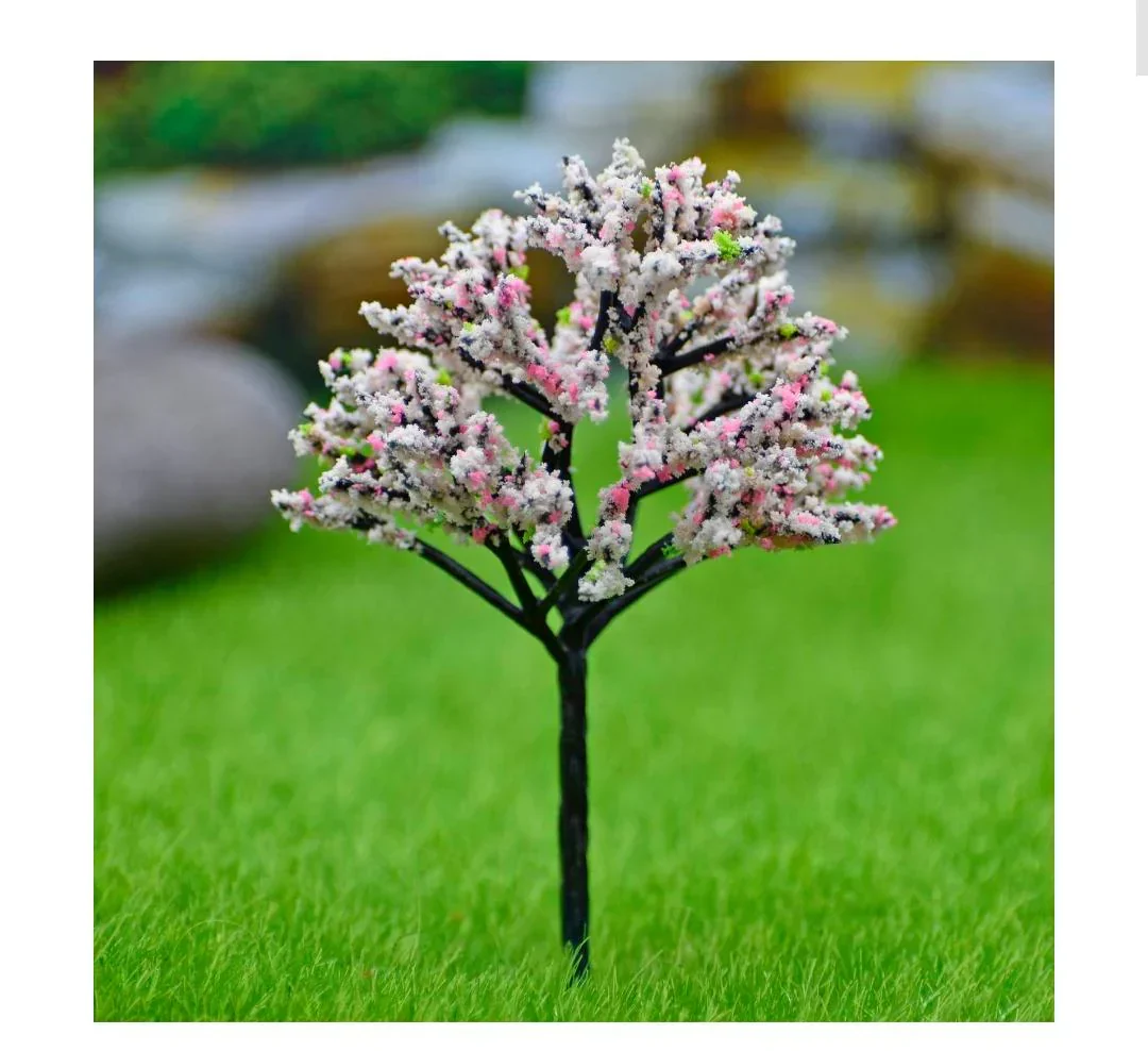 Artificial Miniature Two-Colour Tree – 1pc | 018-100TT