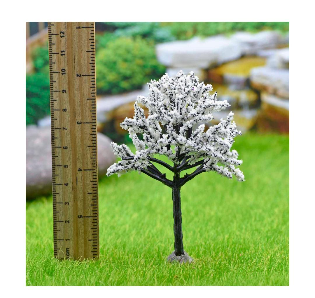 Artificial Miniature White Tree – 1pc | 018-100WE - Image 2