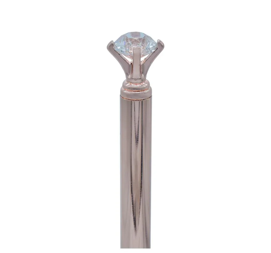 Ball Pen Fancy Top Small Diamonds Copper – BPF610CR - Image 3