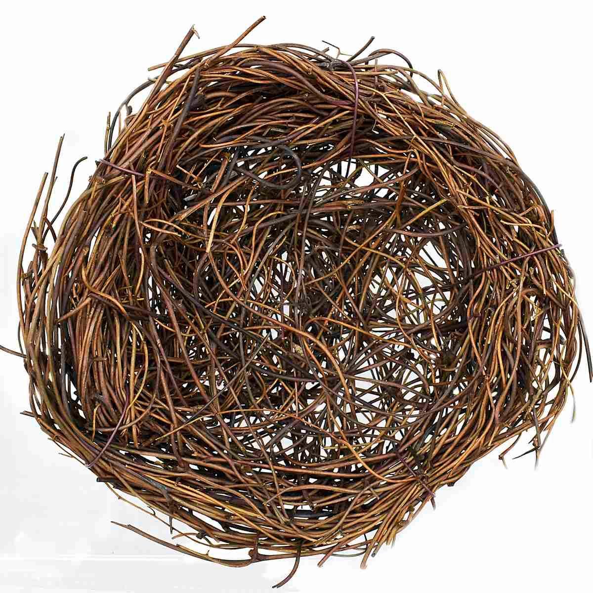 Bird nest for decoration  & diy projects 13 Cm (Birds not included)- Contain 1 Unit - Image 3