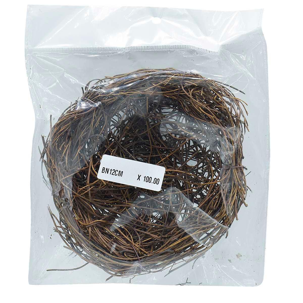 Bird nest for decoration  & diy projects 13 Cm (Birds not included)- Contain 1 Unit - Image 4