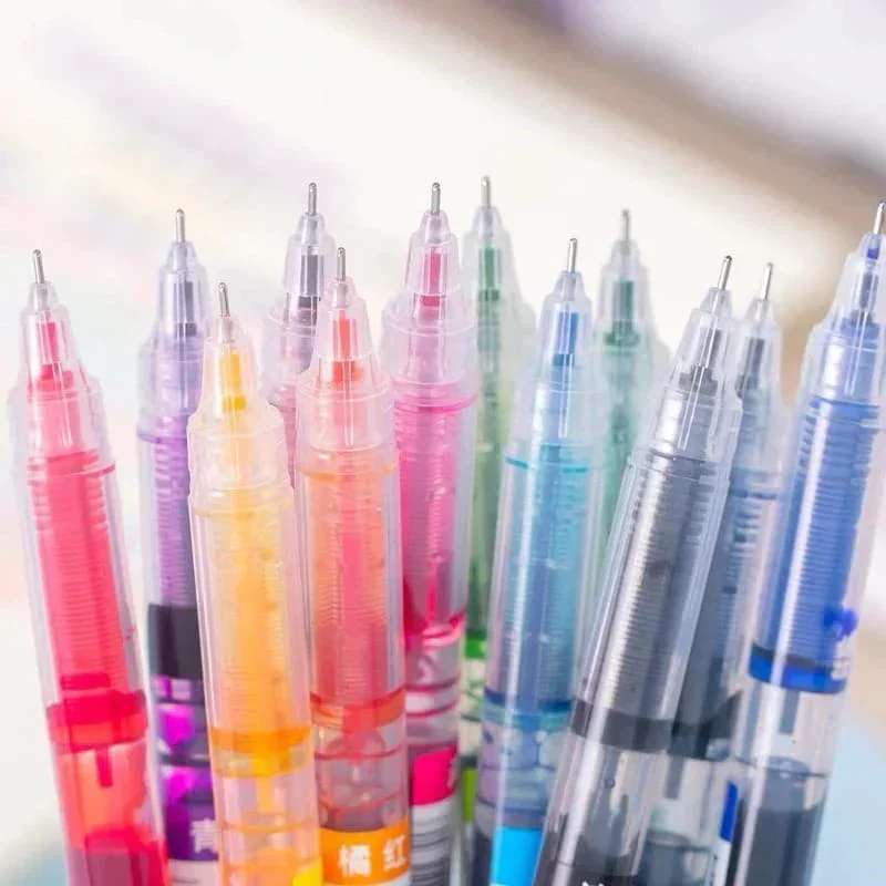 Artist Fluid Gel pen with fine Japanese tips l Doodling, Mandala Pens, Scrapbooking l pack of 6 colors - Image 3