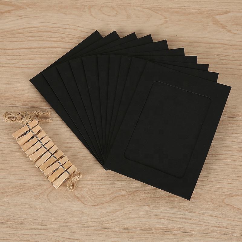 (Buy 1 Get 1 Free ) Premium  Hanging photo Frame Kit l Pack of 1 (10pcs) - Image 5