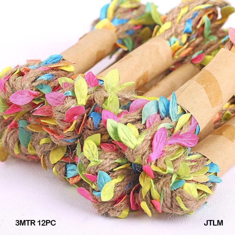 Jute Thread Leaf Multi 3Mtr 12Pc (Jtlm) - Image 4