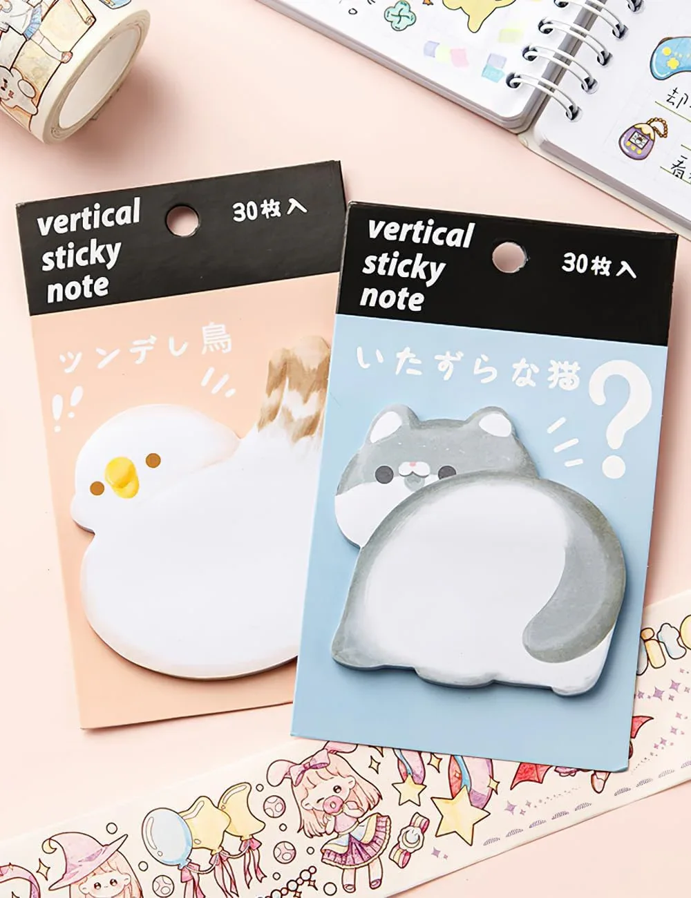 (Buy 1 Get 1 Free) Mini Cute Animal Sticky Notes | 30 Sheets 3x3 - Image 7