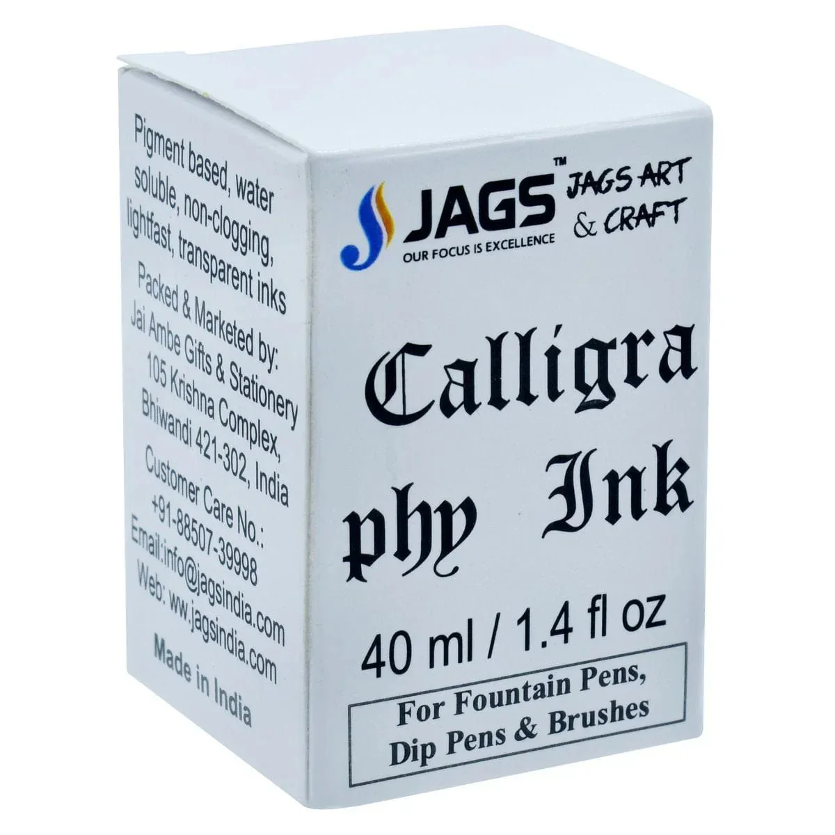 Calligraphi inks 40ml olive - Image 4