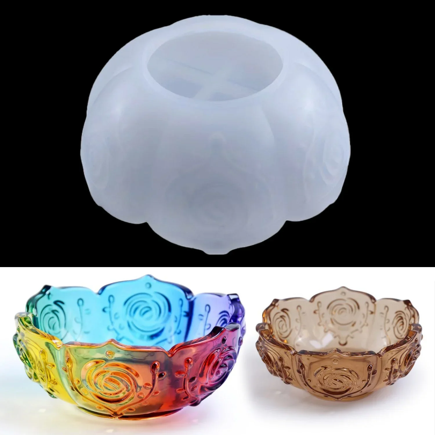Candle & Resin Silicone Mould Candle Pot JSM157 l Pack of 1 - Image 3
