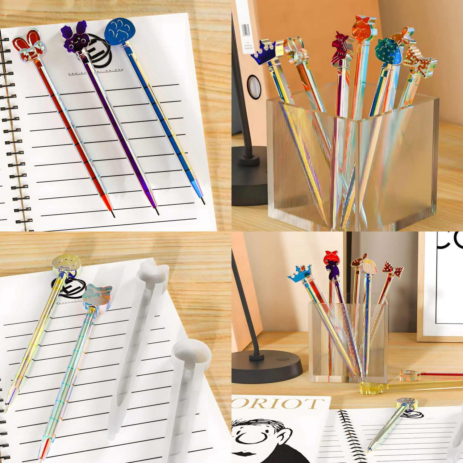 Resin Silicone Mold Pen Flower Shape (1pcs) Pack Of 1 - Image 3