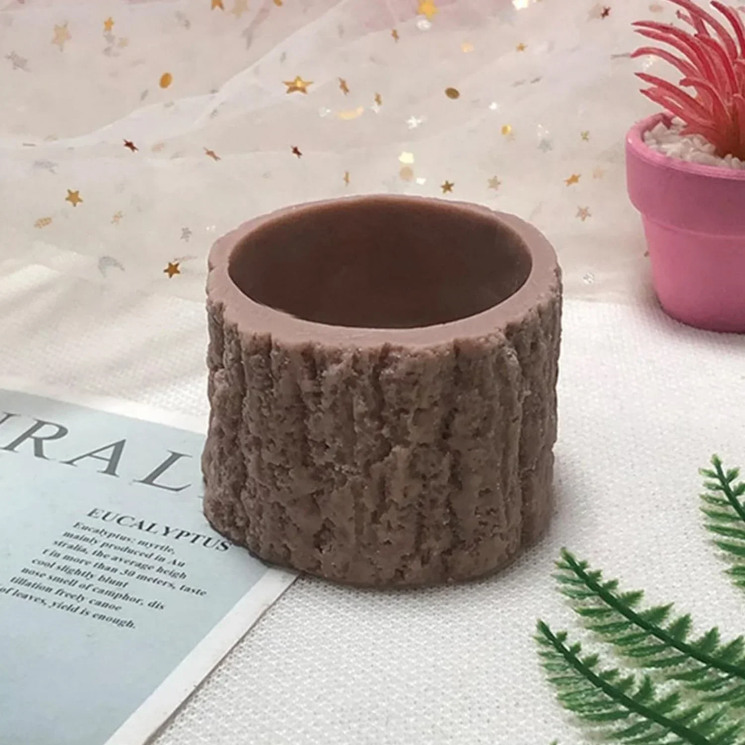 Candle & Resin Silicone Mould Pot  l Pack of 1 - Image 3