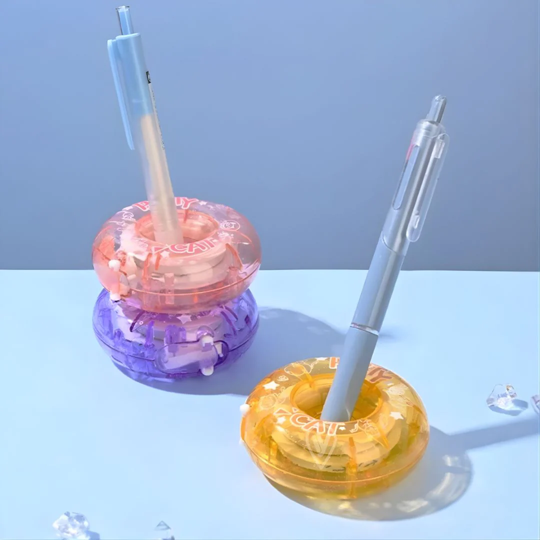 Pastel Donut Design Correction Tape | 5MMX 8M l Smooth Correction Roller l  Pack of 1 - Image 4