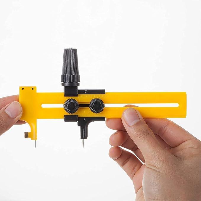 Precision Adjustable Circle Cutter for Paper, Fabric & Crafts (0.6" - 6") - Image 2