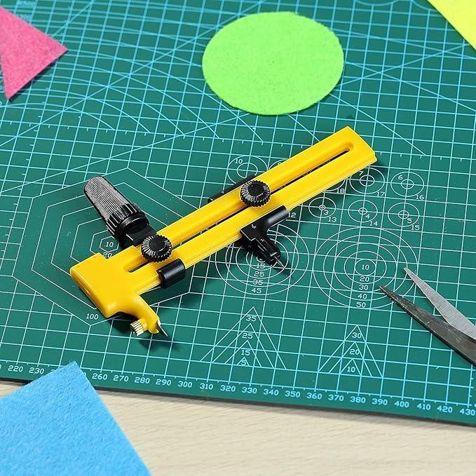 Precision Adjustable Circle Cutter for Paper, Fabric & Crafts (0.6" - 6") - Image 3