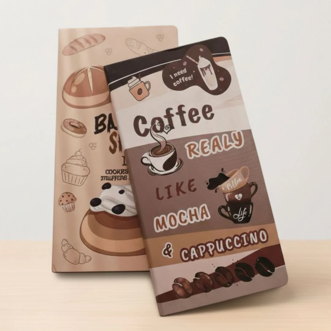 (440 sticky notes ) Coffee or Bakery Printed Sticky Notes l Pack of 1 contains 11 design x40 each - Image 5