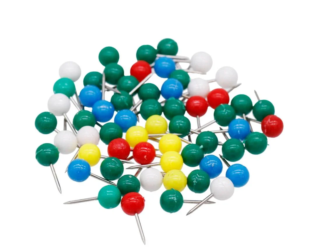 Round Colour Push Pins for Soft Boards – 65–70 Pcs - Image 4