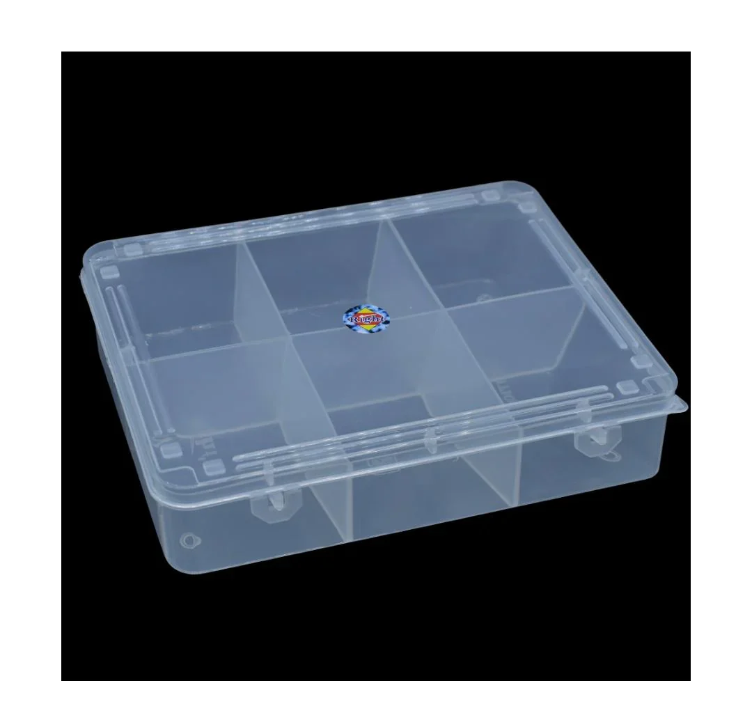 Plastic Container – Mithai Box with 1 Partition | CONT-5 - Image 4