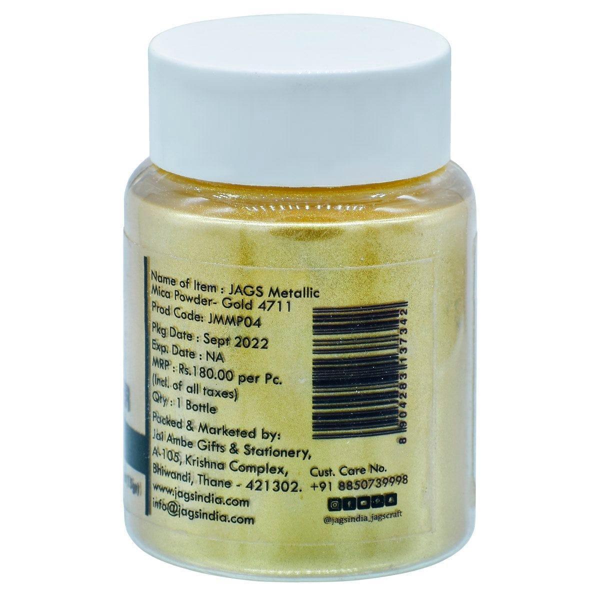 Jags Metallic Mica Powder Gold 15Gms JMMP04 - Image 2