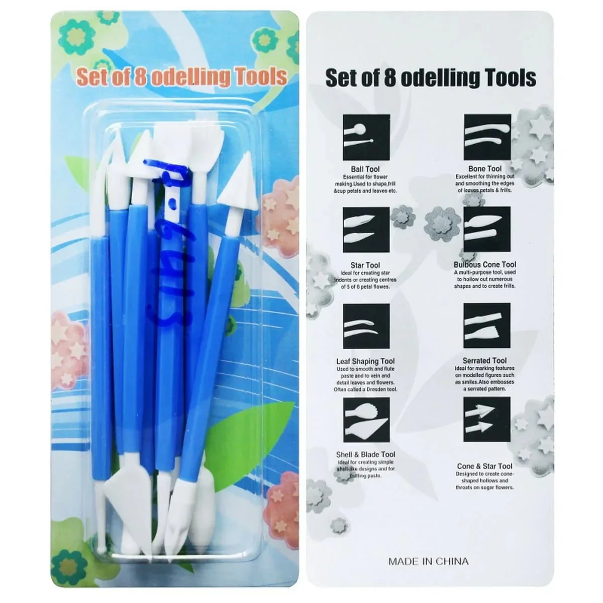Craft Art Tools Set High Quality 8 Pcs Set A6413 - Image 4
