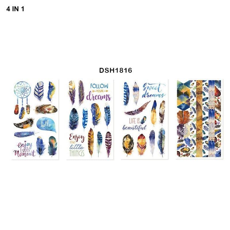 Decoration   Sticker Eno 4In1 (Dsh1816) - Image 2