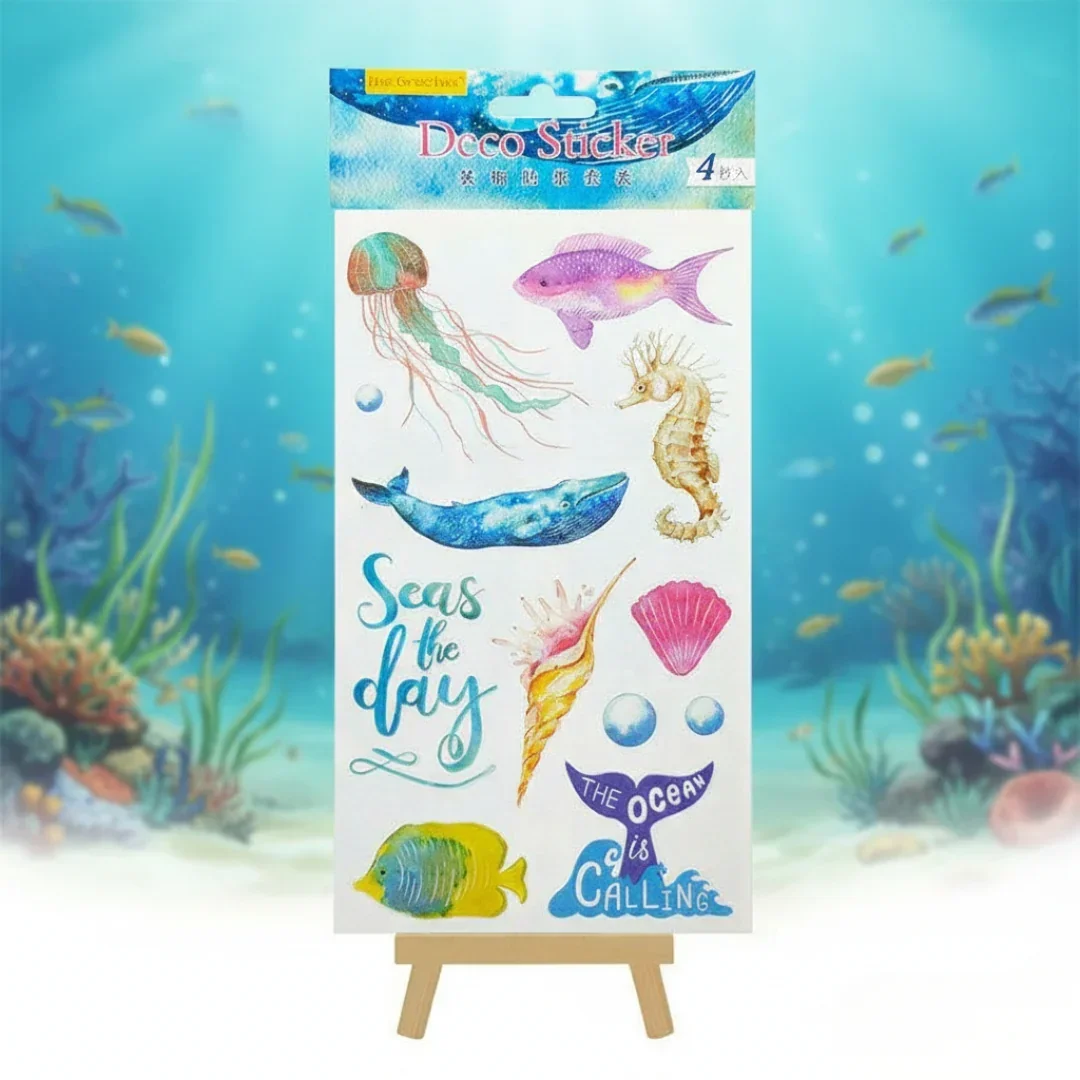 Decoration Sticker Eno (pack of 1) 4 sheets